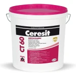 Tynk akrylowy CT60 tynk 1,5mm 25kg