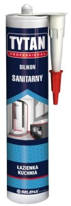 Tytan Euro-Line silikon sanitarny 280ml bezbarwny