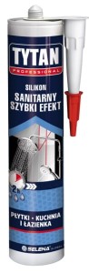 Tytan Professional silikon sanitarny szybki efekt 280ml biały