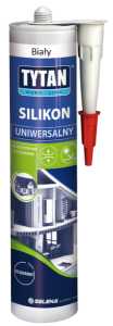 Tytan Euro-Line silikon uniwersalny 280ml biały