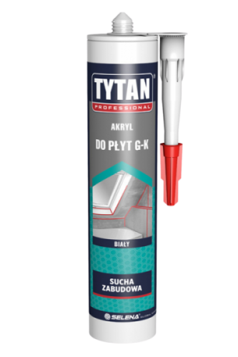 Tytan Professional akryl do płyt GK 310ml biały.png