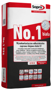 Sopro No.1 996 zaprawa klejowa biała C2TES1 22,5 kg