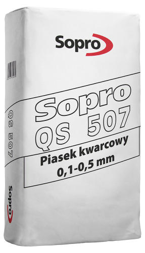 Sopro QS 507 piasek kwarcowy 0,1-0,5mm 25kg.png