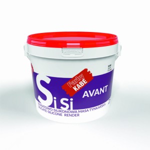 Tynk silikatowo-silikonowa Kabe SiSi Avant 1,5mm baza A 25kg
