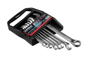 Zestaw kluczy płasko-oczkowych 8szt.