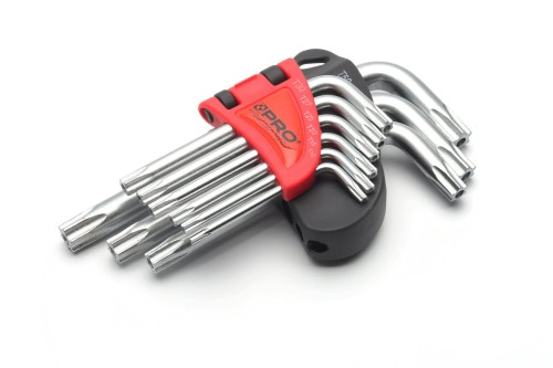 ZESTAW 9 KLUCZY TORX Z OTWOREM, KRÓTKICH rolbud.info.jpg