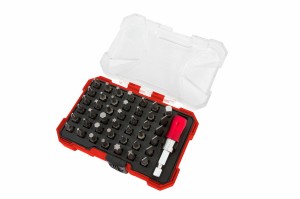 Zestaw bitów 50mm,25mmi nasadkowych  43SZT. WBZ-CR43S
