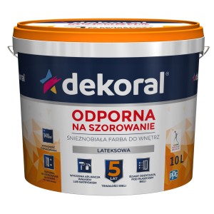  Farba lateksowa Dekoral Akrylit W 10l