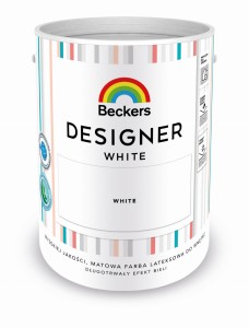 Lateksowa biała farba Beckers Designer White 5l