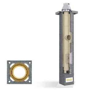 System kominowy HOCH Uniwersal S (dymowy) Ø 200