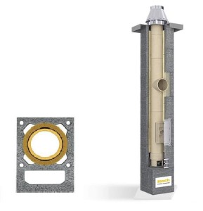 System kominowy HOCH Uniwersal SW (dymowo-wentylacyjny) Ø 160