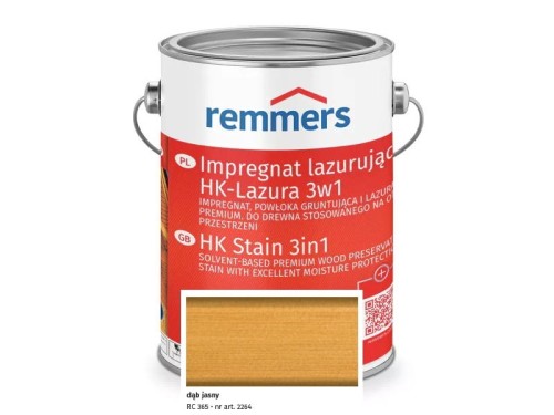 Remmers Impregnat lazurujący HK-Lazura 3w1 dąb jasny.jpg