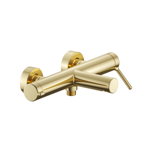 PI bateria wannowo-prysznicowa, złoty połysk