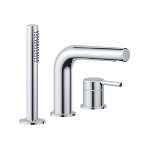 PI Bateria wannowa 3-otworowa chrom