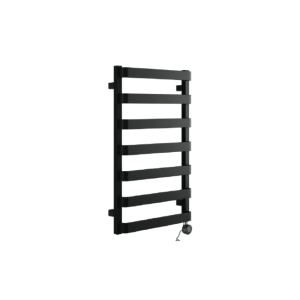 METEOR GRZEJNIK ŁAZIENKOWY ELEKTRYCZNY 85*50 Z GRZAŁKĄ EL.400W CZARNY SOFT