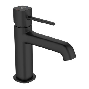 Pola - bateria umywalkowa stojąca z korkiem  - czarny