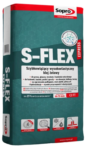 Sopro S-Flex Express 203 klej żelowy C2TE 22,5kg